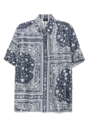 FENDI bandana-print shirt - Blue