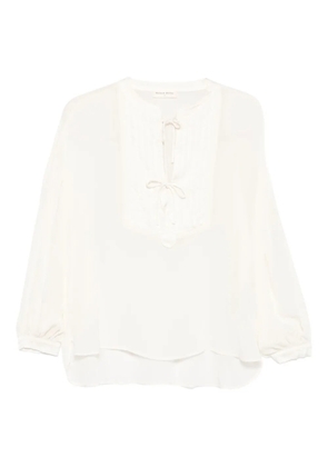 MAISON HOTEL Giovanni blouse - White