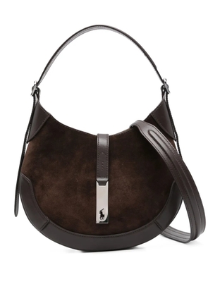 Polo Ralph Lauren small Polo ID shoulder bag - Brown