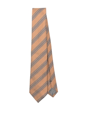 Emporio Armani silk tie - Orange