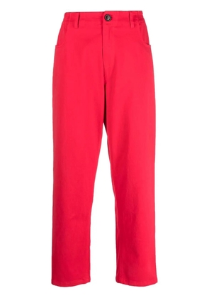Semicouture Maxene straight-leg trousers - Red