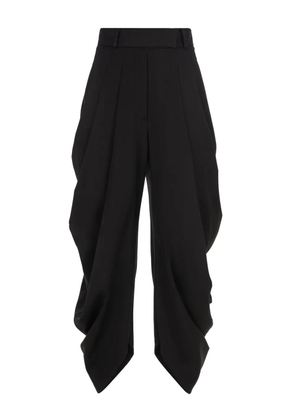 ANNAFOXY drop-crotch trousers - Black
