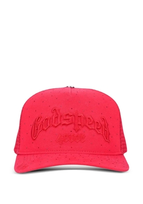 GODSPEED Forever Trucker embellished baseball cap - Red