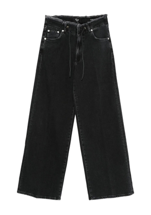 Rails Angeleno drawstring wide-leg trousers - Black
