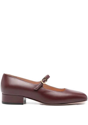 Bally buckle-strap pumps - Red