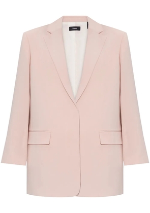 Theory single-breasted blazer - Pink
