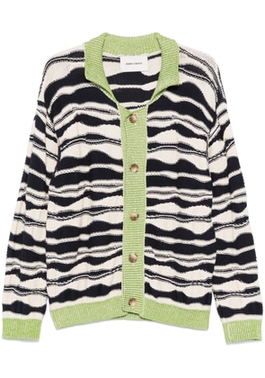 Henrik Vibskov purl-knit cardigan - Neutrals