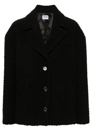 MOSCHINO JEANS notched-lapels jacket - Black