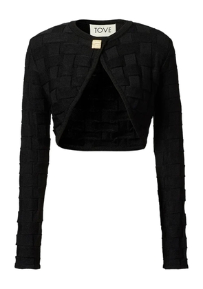 TOVE Tijen knitted cardigan - Black