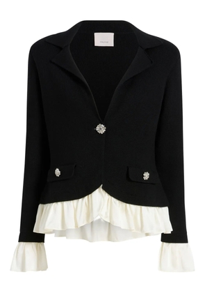 Cinq A Sept Melisan embellished blazer - Black