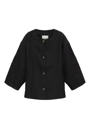 Posse Olivia buttoned top - Black