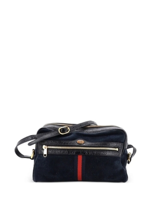 Gucci Pre-Owned Ophidia Shoulder Bag Suede Small crossbody bag - Blue