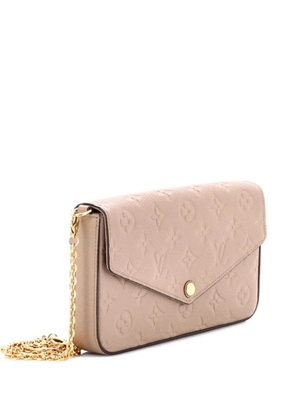 Louis Vuitton Pre-Owned Felicie Pochette Monogram Empreinte Leather crossbody bag - Neutrals