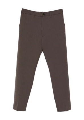 Nine In The Morning Yoga buttoned trousers - Brown