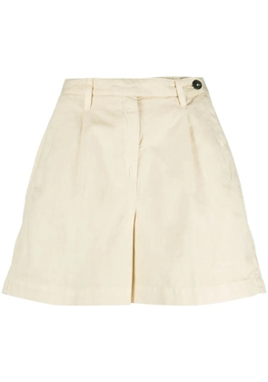 Massimo Alba cotton-linen bermuda shorts - Neutrals