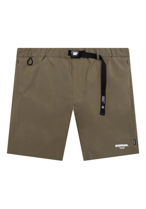 Neighborhood belted pocket shorts - Green