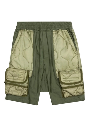Readymade quilted cargo shorts - Green