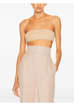 LaQuan Smith bandeau top - Neutrals