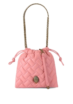 Kurt Geiger London quilted chain-strap shoulder bag - Pink