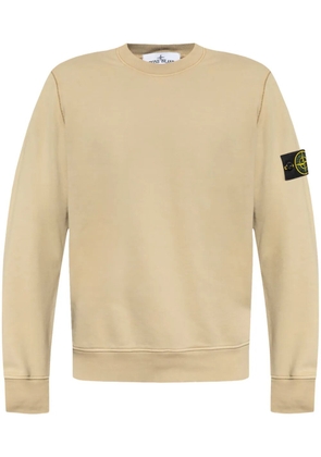 Stone Island logo-patch sweater - Neutrals