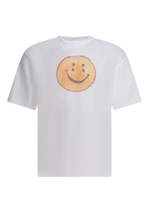 KAPITAL tree-face short-sleeve T-shirt - White