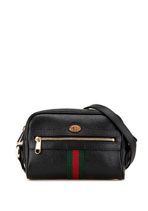 Gucci Pre-Owned 2016-present Mini Leather Ophidia crossbody bag - Black
