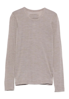 Private 0204 long-sleeve T-shirt - Brown