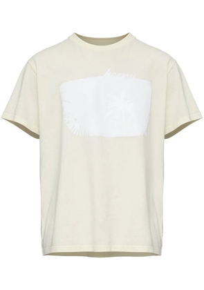 MM6 Maison Margiela printed T-shirt - Neutrals