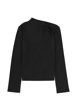 Theory long-sleeve twisted top - Black