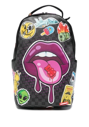Sprayground Lips Smack Down DLXSV backpack - Black