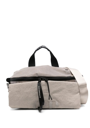 C.P. Company logo-embroidered belt bag - Neutrals