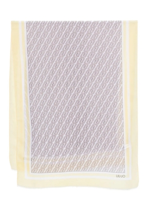 LIU JO patterned scarf - Neutrals