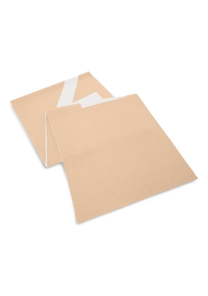 PINKO logo-detail scarf - Neutrals