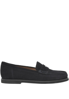 Gianvito Rossi Vernon suede loafers - Blue