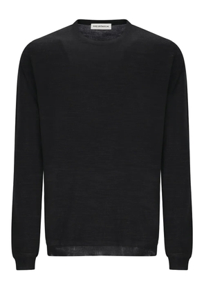GOES BOTANICAL tubular crewneck sweater - Black