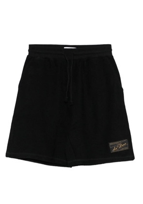 Les Deux reverse-weave shorts - Black