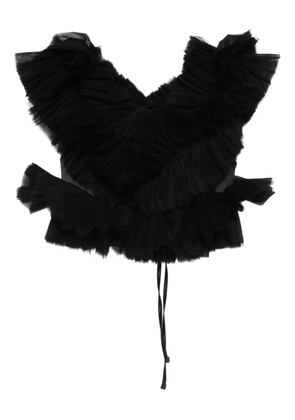 RHIZOME Murielle corset top - Black