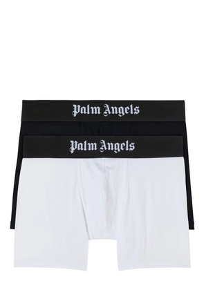 Palm Angels classic logo-waistband boxers (set of 2) - White