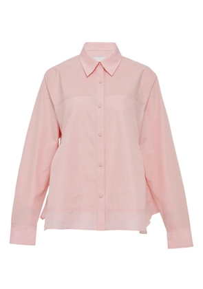 3.1 Phillip Lim panelled long-sleeve shirt - Pink