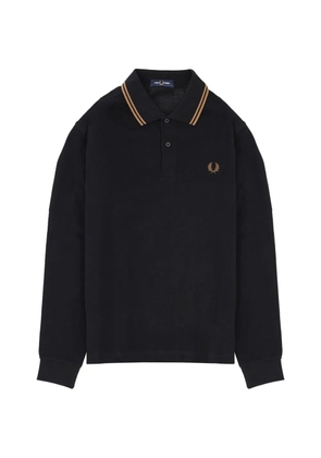 Fred Perry long-sleeved polo shirt - Black