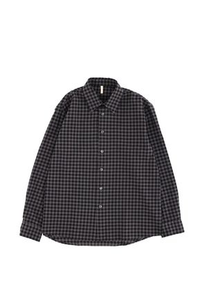 Sunflower checked shirt - Black