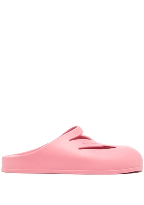 Bally round-toe flat slides - Pink