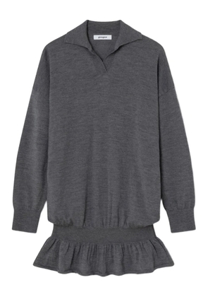 Gimaguas Fille ruffled mini dress - Grey