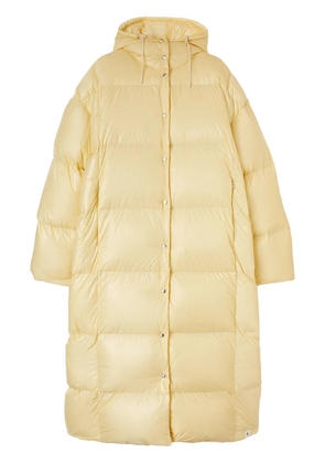 Jil Sander hooded padded parka coat - Neutrals