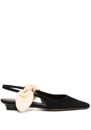 NEOUS bow-detail pumps - Black