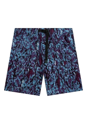 SOUTH2 WEST8 camouflage-print cargo shorts - Blue