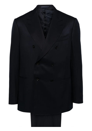 Caruso double breasted suit set - Blue