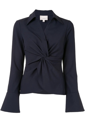 Cinq A Sept knot detail shirt - Blue