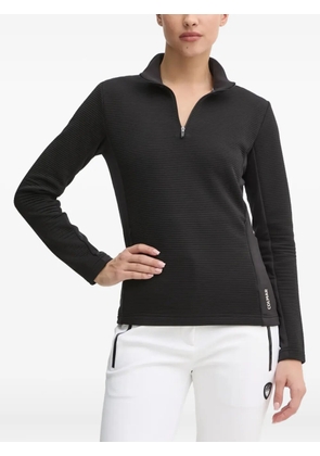 Colmar ribbed zip ski sweatshirt - Black