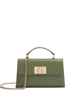 Furla 1927 chain-strap flap mini bag - Green